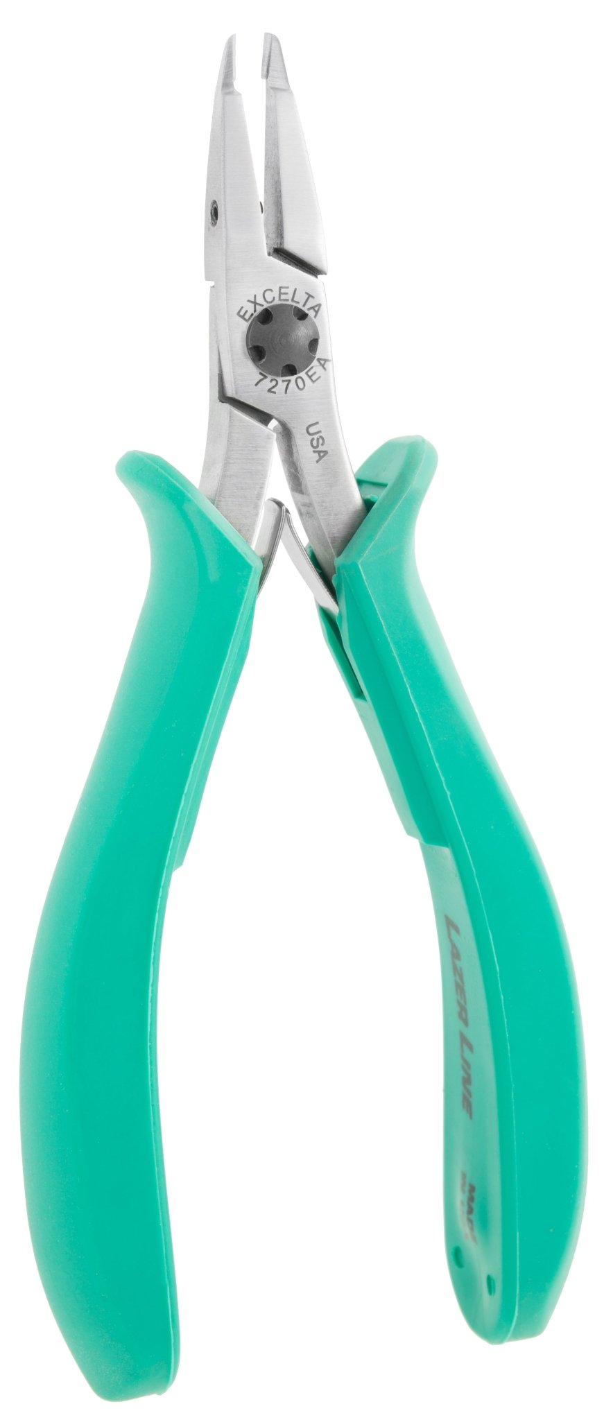 Excelta 7270EA Cutters - Long Nose Fine .03" X .02" Tip - Relieved Head - Short Handle MTESolutions