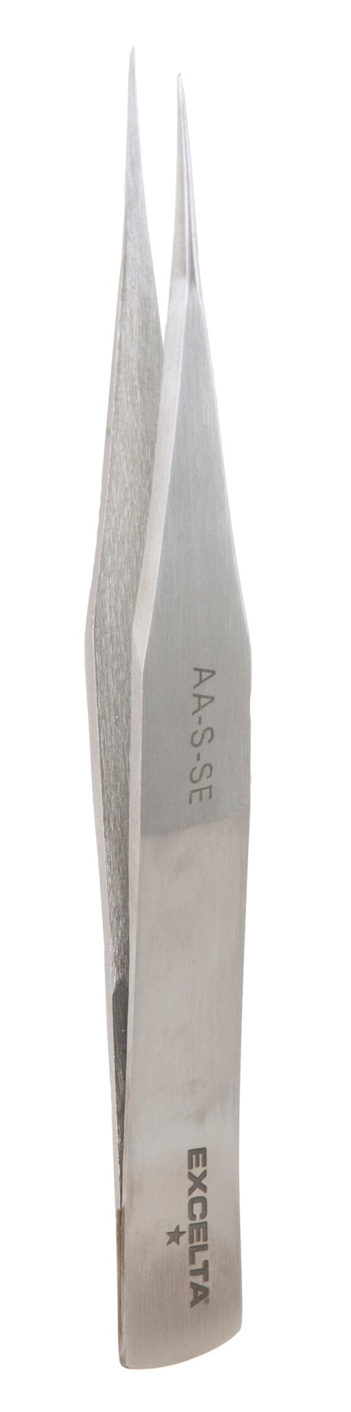 Excelta AA - S - SE Tweezers - 1 Star Straight Medium Point - SS MTESolutions