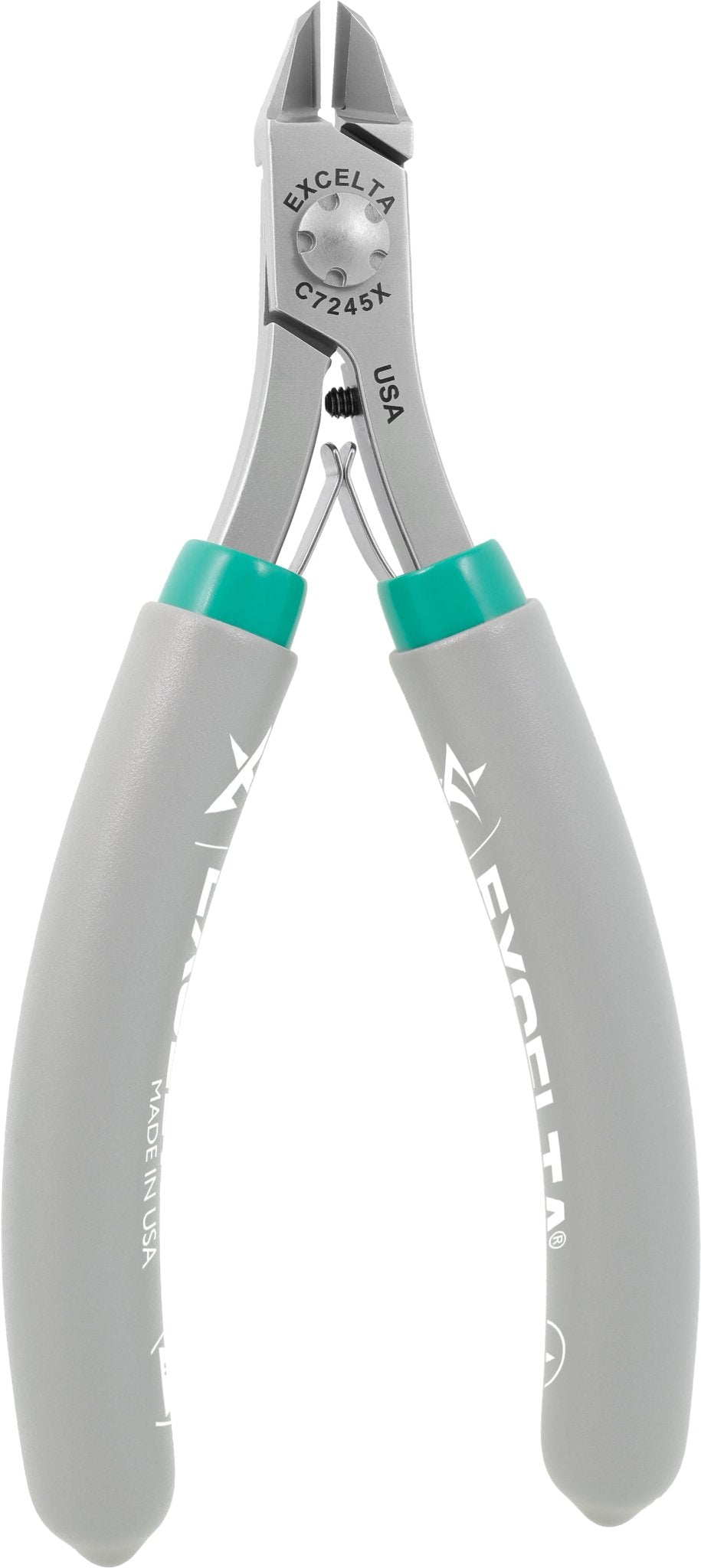 Excelta C7245X Cutters - Taper Head - Laser Flush Cut - Carbon W/Carbide Inserts - Short Handle MTESolutions