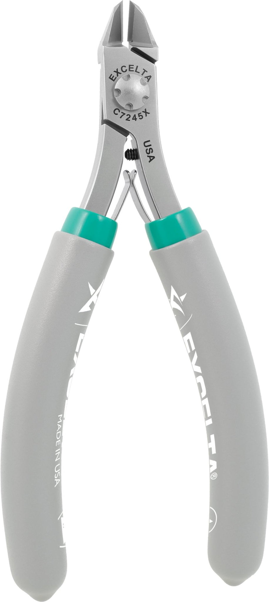 Excelta C7245X Cutters - Taper Head - Laser Flush Cut - Carbon W/Carbide Inserts - Short Handle MTESolutions