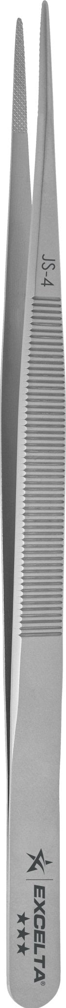 Excelta JS - 4 Forceps - Gemologist - .035" Tip - SS MTESolutions
