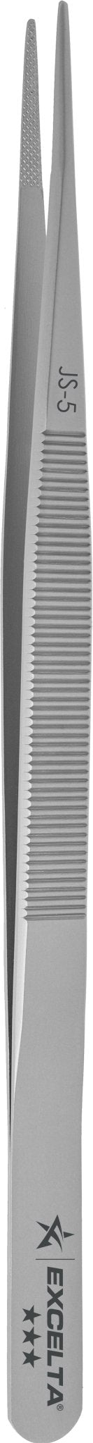 Excelta JS - 5 Forceps - Gemologist - .0475" Tip - SS MTESolutions