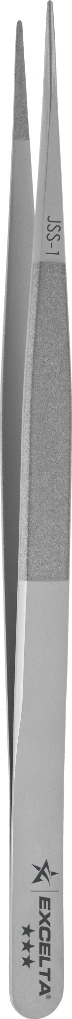 Excelta JSS - 1 Forceps - Gemologist - .04" Tip - SS - Starlight Coated MTESolutions