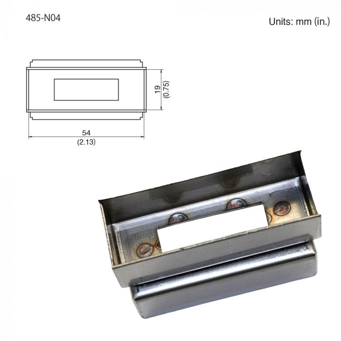 Hakko 485 - N - 04, Nozzle, 54 x 19mm, 42 Pin, 485 Series MTESolutions