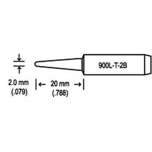 Hakko 900L - T - 2B, Replacement Hakko 900L Tip MTESolutions