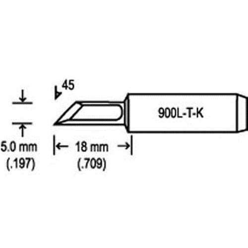 Hakko 900L - T - K, Replacement Hakko 900L Tip MTESolutions