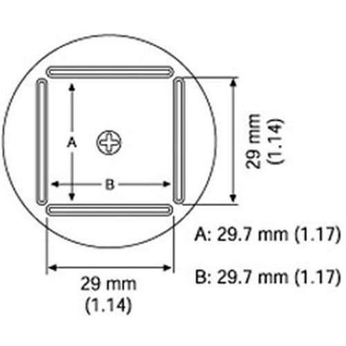 Hakko A1129B, QFP Nozzle for FR - 801, FR - 802, FR - 803, 28.2 x 28.2mm MTESolutions