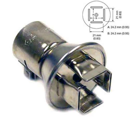 Hakko A1182B, BQFP 132 Nozzle for FR - 801, FR - 802, FR - 803; 24 x 24mm MTESolutions