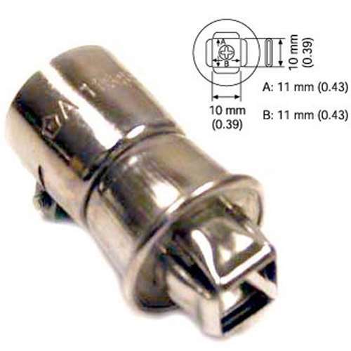 Hakko A1188B, PLCC 20 Nozzle for 850, 852, 702; 10 x 10mm MTESolutions