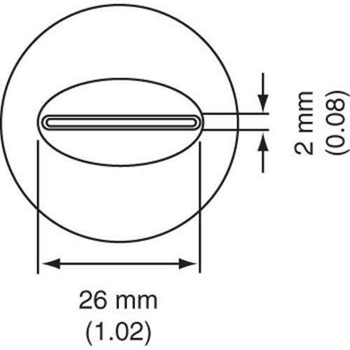 Hakko A1191, SIP Nozzle for 850 and 852; 26x2mm MTESolutions