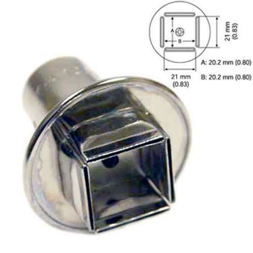 Hakko A1261B, SOP Nozzle for 850, 852, 702; 20.2 x 20.2mm MTESolutions