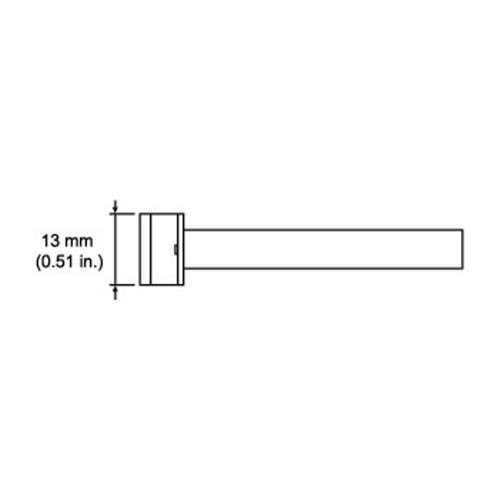 Hakko A1382, Tweezer Tips 13.0mm SOP for SMD 950, Pack of 2 MTESolutions