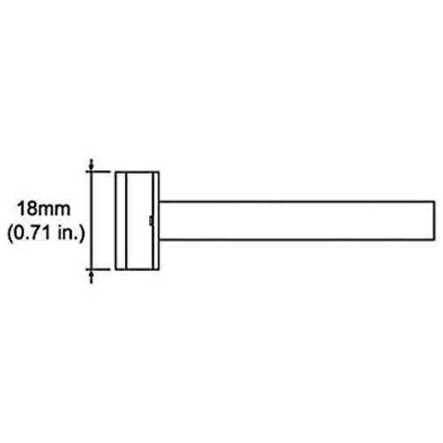 Hakko A1383, Tweezer Tips 18.0mm SOP for SMD 950, Pack of 2 MTESolutions
