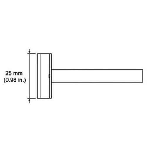 Hakko A1385, Tweezer Tips 25.0mm SOP for SMD 950, Pack of 2 MTESolutions