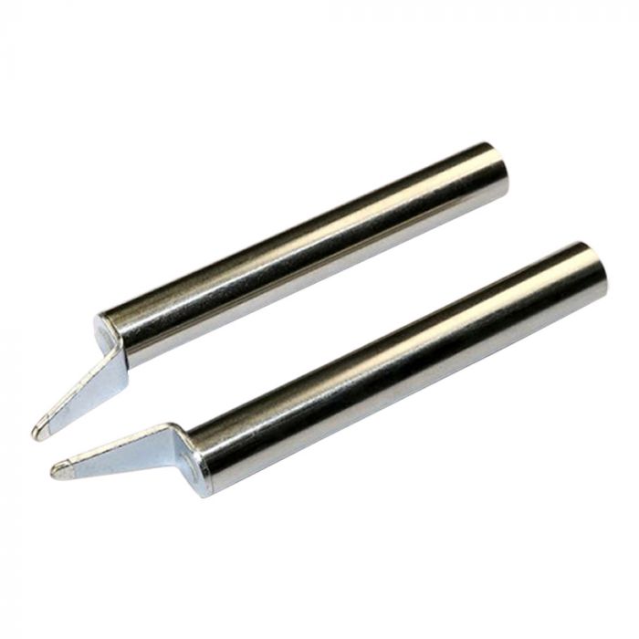 Hakko A1388, Tweezer Tips 0.5mm 45° Bent for SMD 950, Pack of 2 MTESolutions