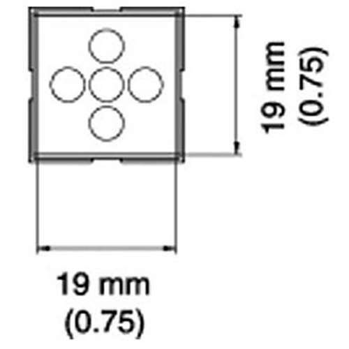 Hakko A1474, BGA Nozzle for FR - 802, FR - 803; 19 x 19 x 25(H)mm MTESolutions