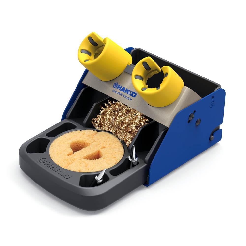 Hakko Fx - 889 Dual Port Soldering Station W/2 Iron Holders MTESolutions