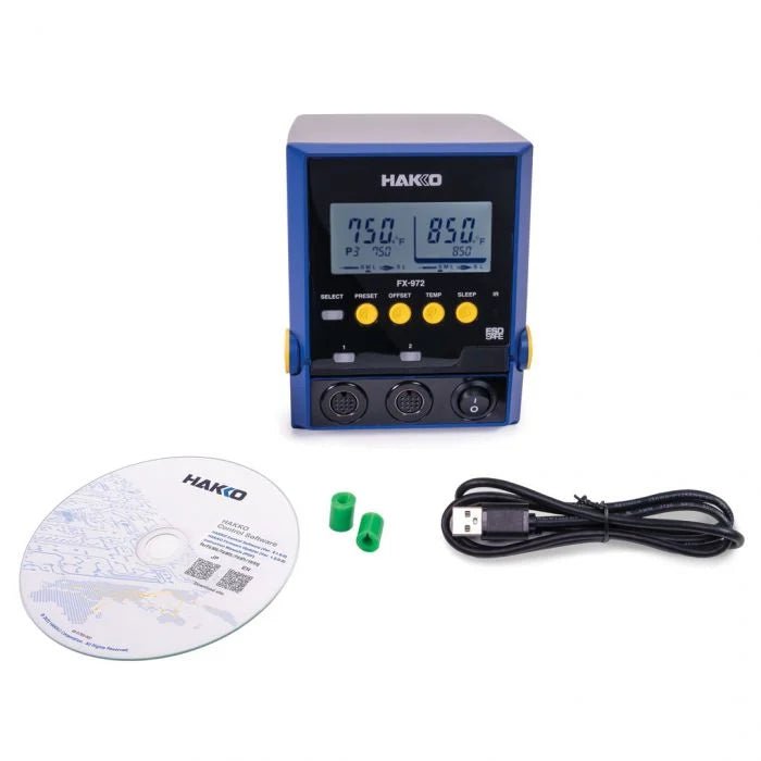 Hakko FX972 - 011 Dual Port Station Only - MTESolutionsFX972 - 011Hakko