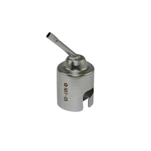 Hakko N51 - 05 Bent Hot Air Nozzle For Fr - 810, 1.5 X 3.0Mm MTESolutions