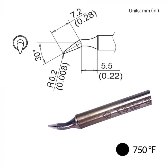 Hakko T31B - 02JL02, Bent Tip MTESolutions