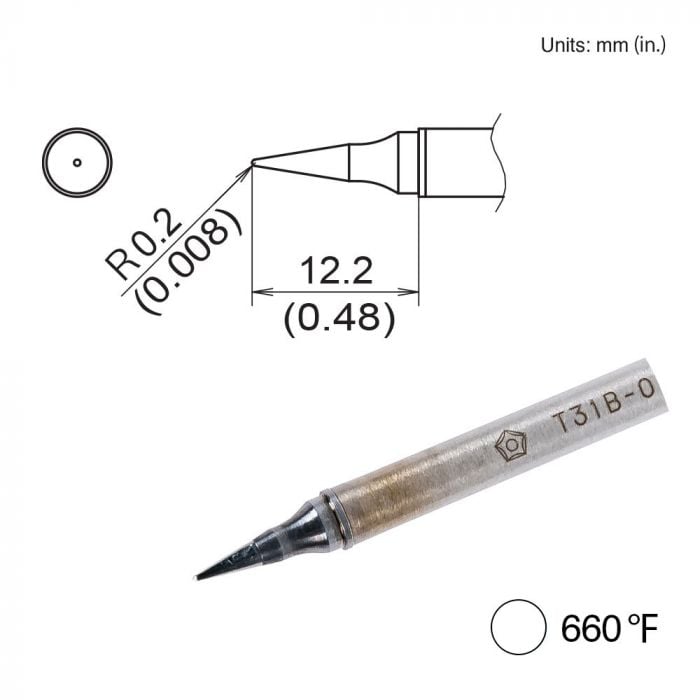 Hakko T31B - 03IL, Conical Tip MTESolutions