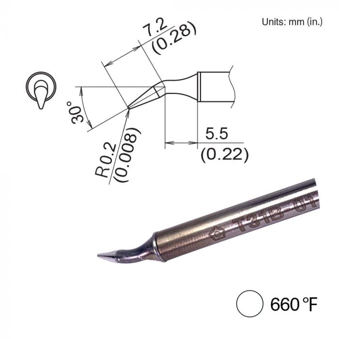 Hakko T31B - 03JL02, Bent Tip MTESolutions