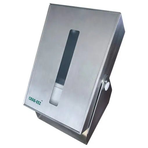 High - Tech Conversions GE - DISP - SS, Grab - EEZ Cleanroom Wipe Dispenser MTESolutions