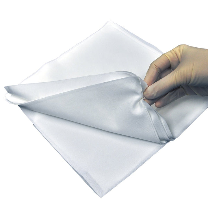 High - Tech Conversions Heavy Weight Sealed Edge, 12"X 12", Polyester Cleanroom Wipers, 150 - Bag, 10 Bags - Case MTESolutions
