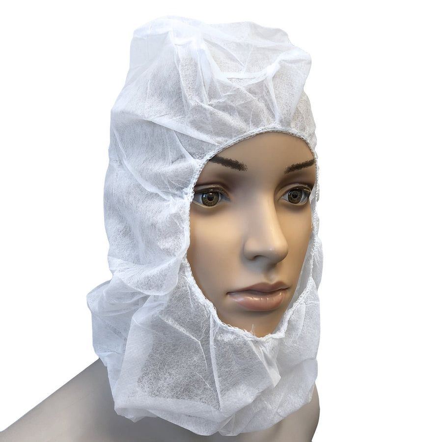 High - Tech Conversions High - Tech GAH - HOOD, Bee - Safe Polypropylene Cleanroom Hood, Large, Case of 1000 MTESolutions