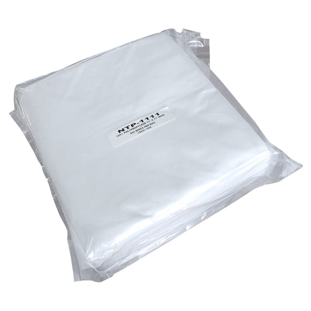 High - Tech Conversions Polypropylene Cleanroom Wipe. 11"X11" 500 Pcs - Bag. 6 Bags - Case MTESolutions