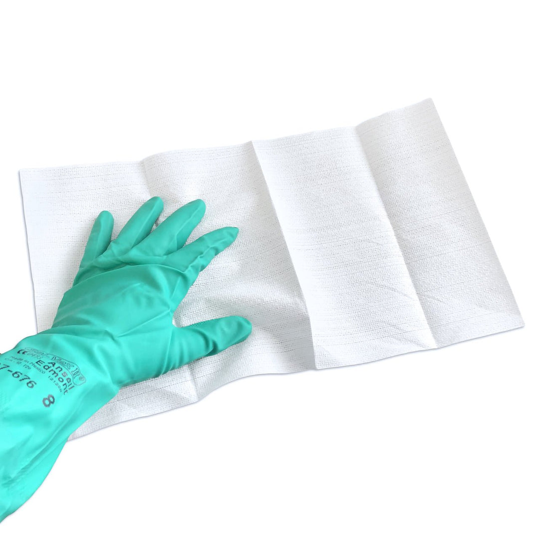 High - Tech Conversions Wicked Awesome White Wipe, 9" X 16.75", 100 - Pop - Up Wipes - Box, 10 Boxes - Case MTESolutions