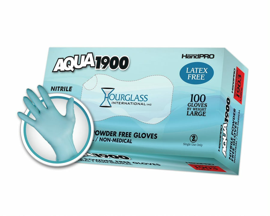 Hourglass AQUA1900 Nitrile Gloves MTESolutions