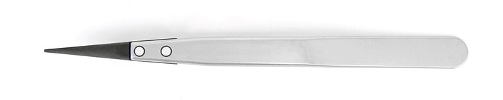 Ideal-tek 00CF.SA.1.ITU Plastic CF tip tweezers 00CF.SA, SS Anti-Mag, OAL 130mm, 5.12in MTESolutions