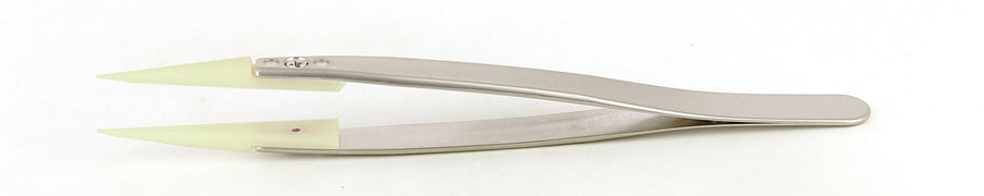 Ideal-tek 00DGR.SA.1.ITU Plastic Repl DG tip tweezers 00DGR.SA, SS Anti-Mag, OAL 130mm, 5, 12in, (A00DG tips) MTESolutions
