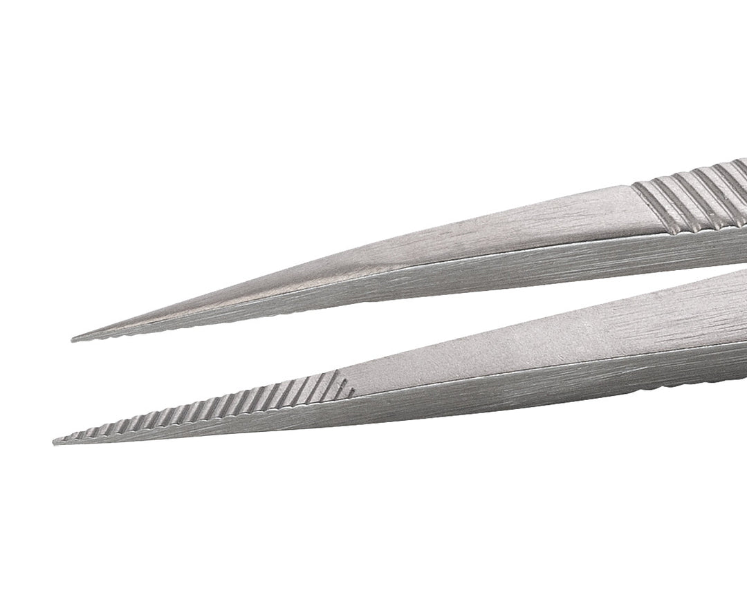Ideal-tek 00D.SA.6.ITE Premium Economy tweezers 00D.SA, SS Anti-Mag, OAL 120mm, 4.72in MTESolutions