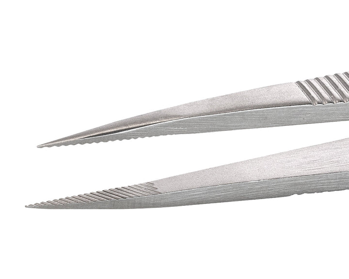 Ideal-tek 00D.SA.B.ITE Economy tweezers 00D.SA, SS Anti-Mag, OAL 120mm, 4.72in MTESolutions