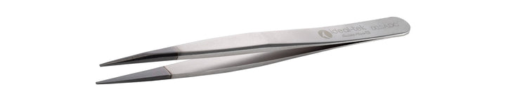 Ideal-tek 00.SA.DC.0.ITU Diamond coated tweezers 00.SA.DC, SS Anti-Mag, OAL 120mm, 4.72in MTESolutions