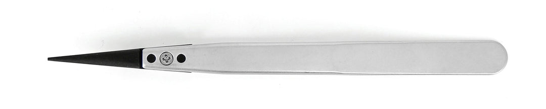 Ideal-tek 00SVR.SA.1.ITU Plastic Repl SV tip tweezers 00SVR.SA, SS Anti-Mag, OAL 130mm, 5, 12in, (A00SV tips) MTESolutions