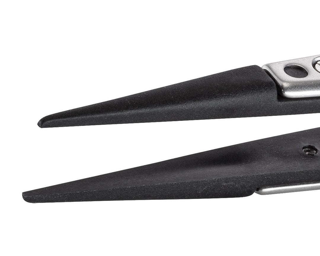 Ideal-tek 00SVR.SA.1.ITU Plastic Repl SV tip tweezers 00SVR.SA, SS Anti-Mag, OAL 130mm, 5, 12in, (A00SV tips) MTESolutions