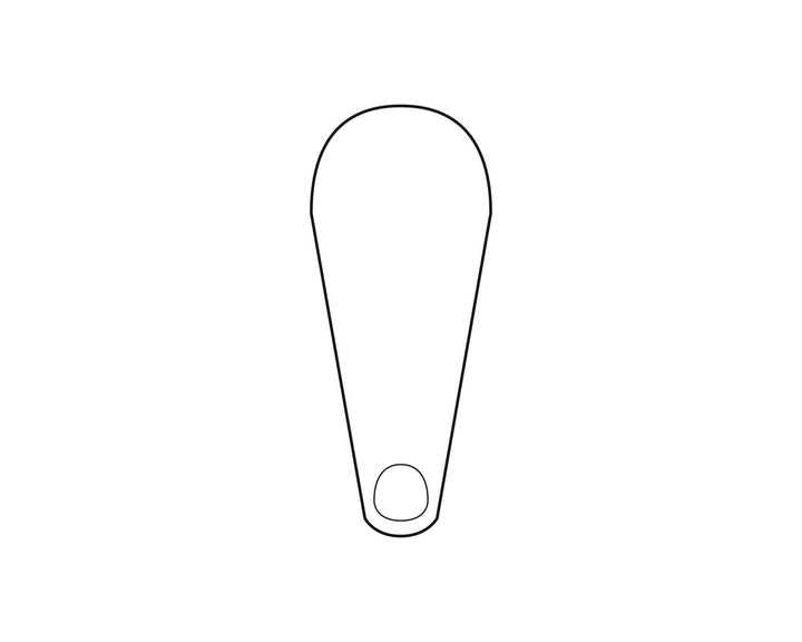 Ideal-tek 119B.SA.1.ITU General Purpose tweezers 119B.SA, SS Anti-Mag, OAL 150mm, 5.91in MTESolutions