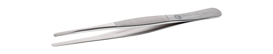 Ideal-tek 125A.SA.1.ITU Flat Tip tweezers 125A.SA, SS Anti-Mag, OAL 120mm, 4.72in MTESolutions