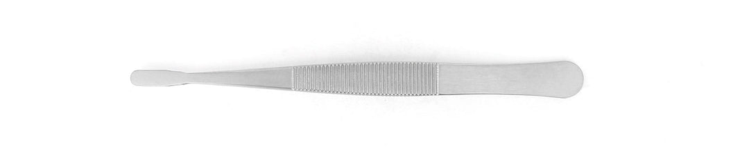 Ideal-tek 125.SA.1.ITU Flat Tip tweezers 125.SA, SS Anti-Mag, OAL 120mm, 4.72in MTESolutions