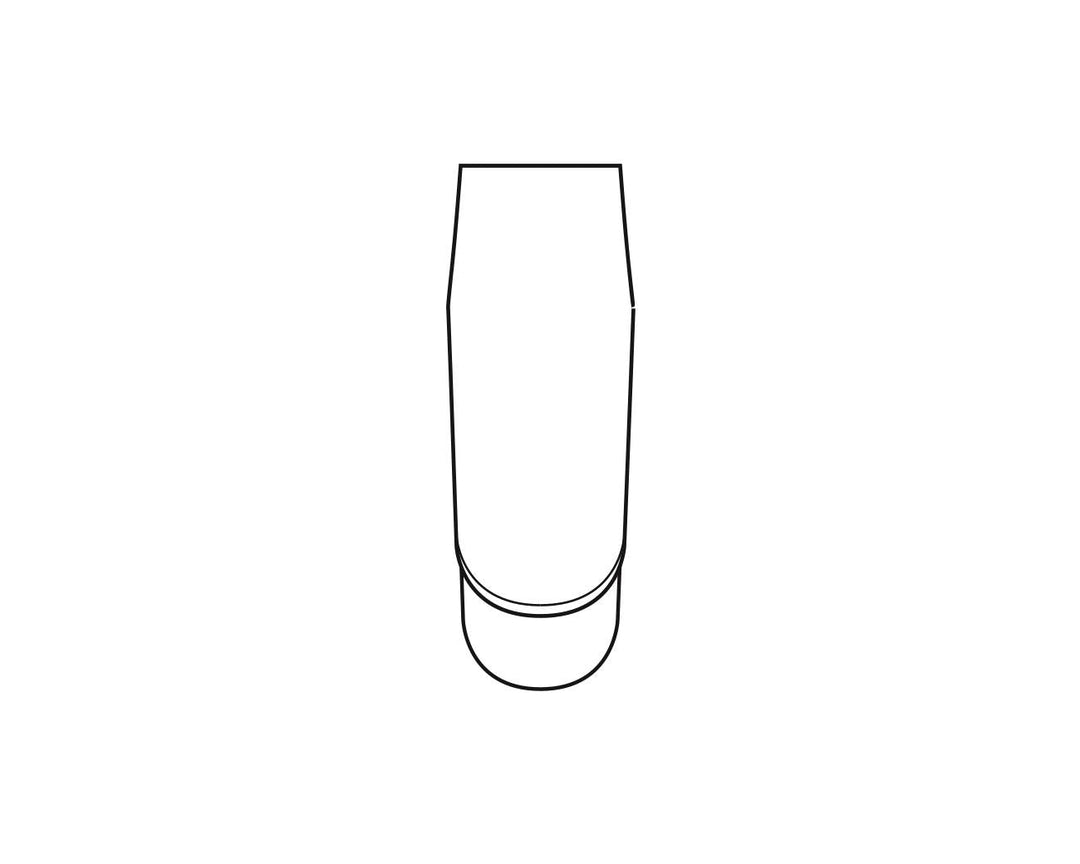 Ideal-tek 125.SA.1.ITU Flat Tip tweezers 125.SA, SS Anti-Mag, OAL 120mm, 4.72in MTESolutions