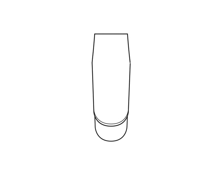 Ideal-tek 125.SA.1.ITU Flat Tip tweezers 125.SA, SS Anti-Mag, OAL 120mm, 4.72in MTESolutions