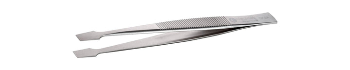 Ideal-tek 127.SA.1.ITU Flat Tip tweezers 127.SA, SS Anti-Mag, OAL 105mm, 4.13in MTESolutions