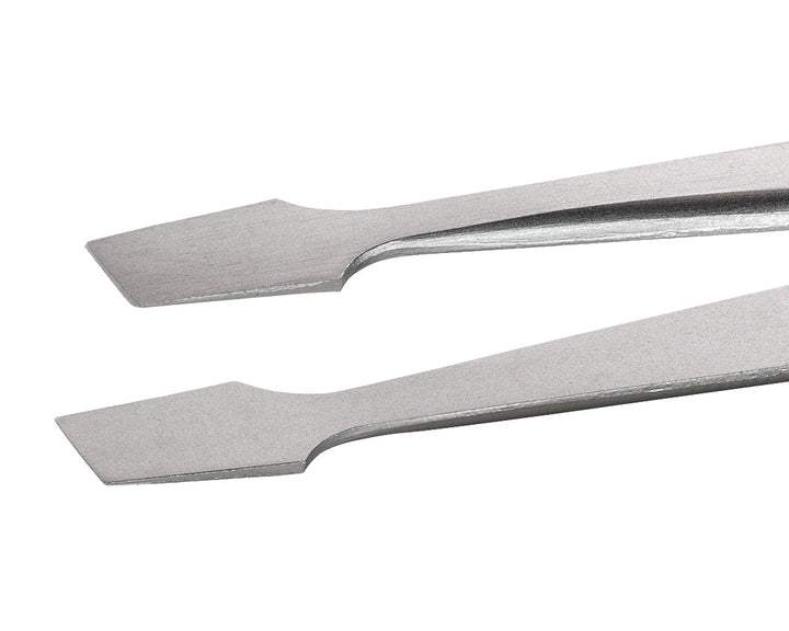Ideal-tek 127.SA.1.ITU Flat Tip tweezers 127.SA, SS Anti-Mag, OAL 105mm, 4.13in MTESolutions