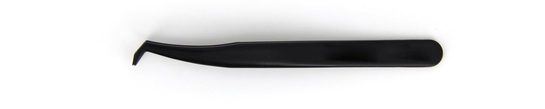 Ideal-tek 14AGW.C.N.0.ITU ESD Fully Epoxy Coated tweezers 14AGW.N, Carbon Steel, OAL 115mm, 4.53in MTESolutions