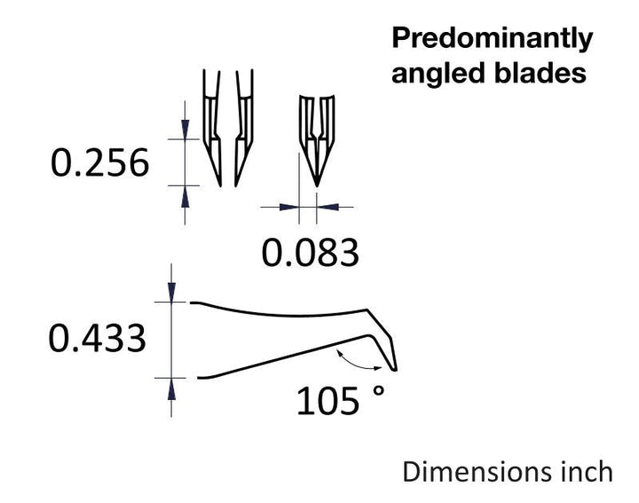 Ideal-tek 14AGW.C.N.0.ITU ESD Fully Epoxy Coated tweezers 14AGW.N, Carbon Steel, OAL 115mm, 4.53in MTESolutions