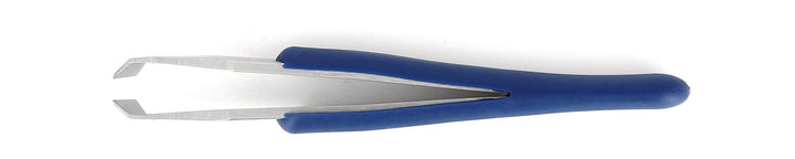Ideal-tek 15A.C.DR.0.ITU ESD Rubber Grip Cutting tweezers 15A.DR, Carbon Steel, OAL 125mm, 4.92in MTESolutions