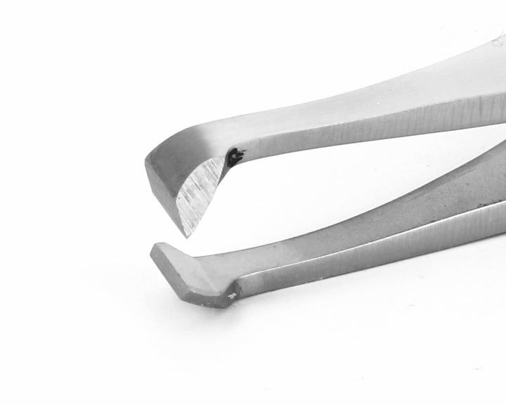 Ideal-tek 15AGSM.C.0.IT High Precision Cutting tweezers 15AGSM, Carbon Steel, OAL: 115mm, 4.53in MTESolutions